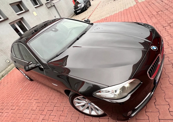 BMW Seria 5 cena 72900 przebieg: 198339, rok produkcji 2015 z Międzylesie małe 631